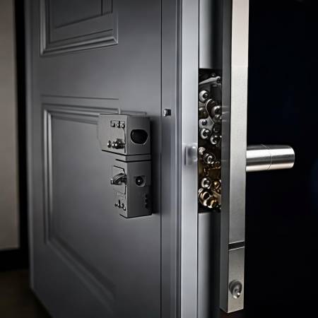 防盗门防撞锁滚珠：耐用安全，家居守护神