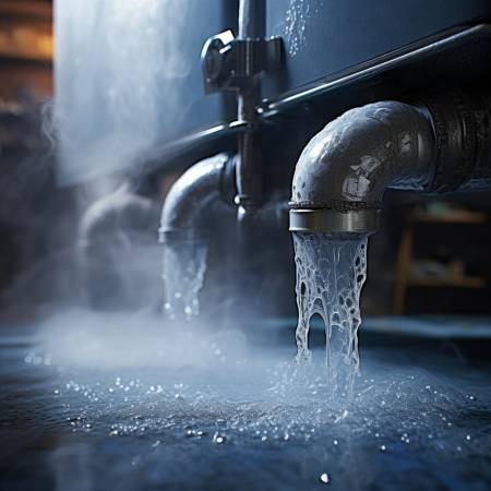 壁挂炉响声：水垢堵塞管道