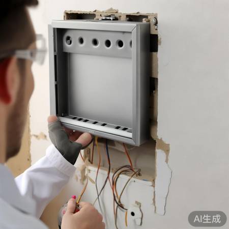 安装底盒步骤