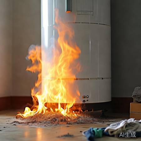 “检查热水器散热与过载”