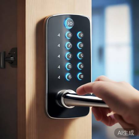 输入密码开锁