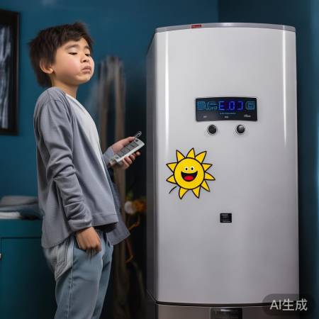 热水器不热，调水温即可