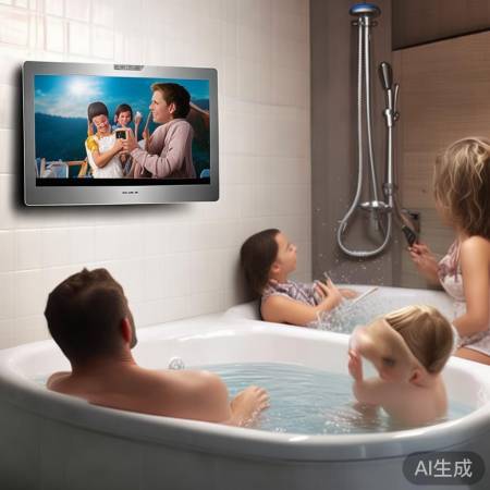 浴室电视增添洗澡乐趣