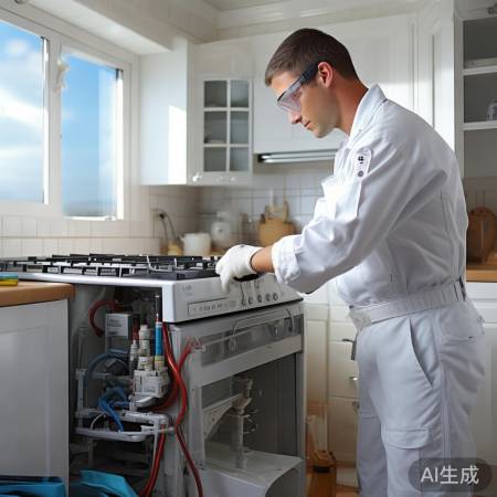 安装燃气热水器，安全通风检查