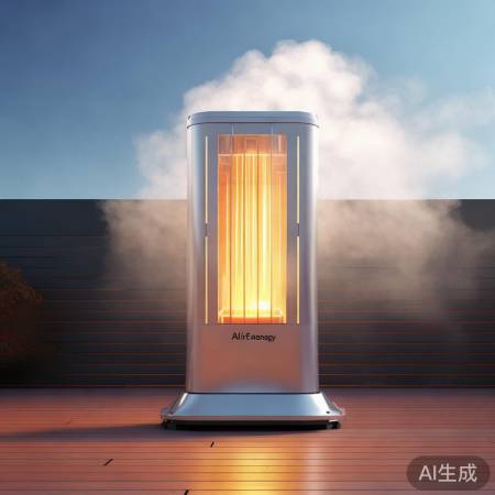 “节能环保空气能取暖”