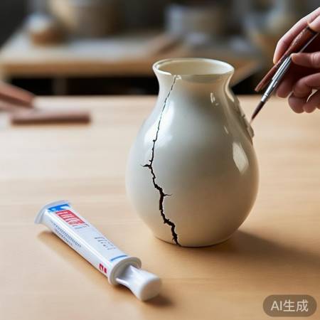 填补裂纹，应急修复法