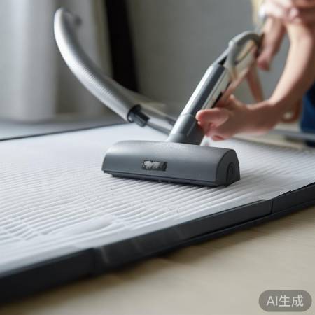 轻柔清理滤网，勿用力损坏