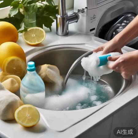 清除洗衣机水垢方法