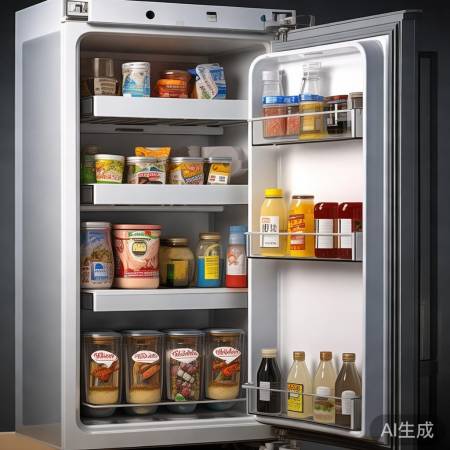 冰箱门空间巧利用