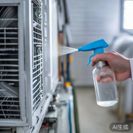 定期清洗,防水垢积累