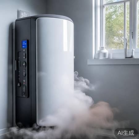 空气源热水器原理及乳白色水解析