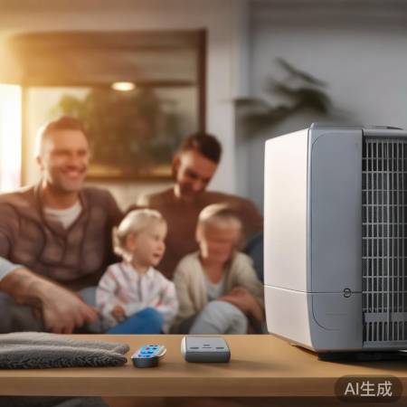 “海尔云暖易装便用遥控控温”