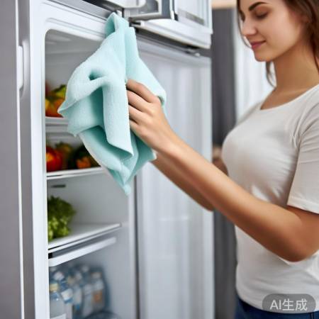 冰箱定期清洁,保持卫生