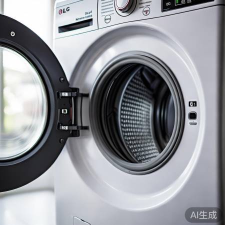 洗衣机安装完成,测试正常。