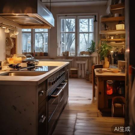 “厨房清新，生活自然”