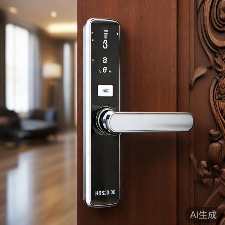 “HBS6100指纹锁,智能安