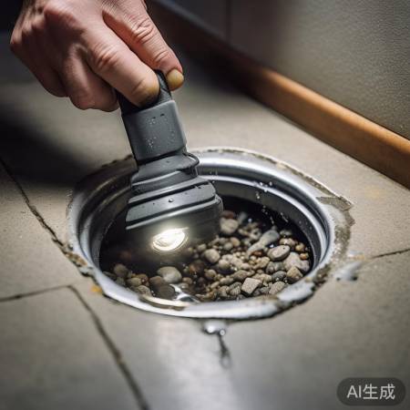 检查地漏是否堵塞