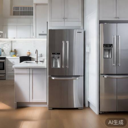 2023对开门冰箱：大空间，选