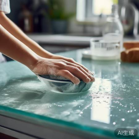 温水白醋去油渍