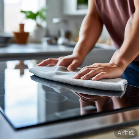 清洁秘诀:干布擦油渍,定期酒精