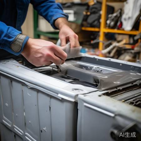 安装紧贴阻尼垫