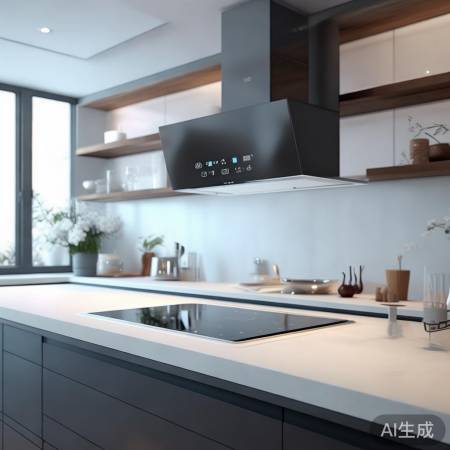 “智能油烟机,生活更便捷”