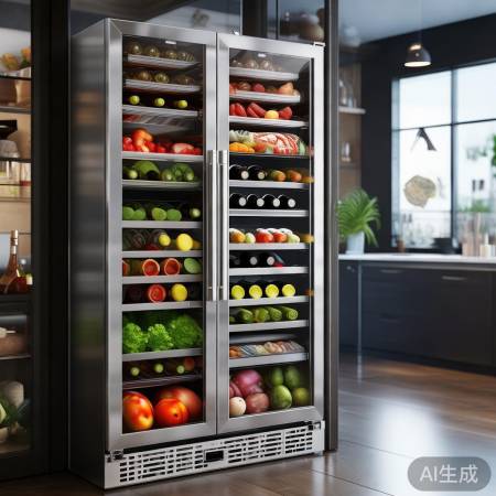 红酒柜变储物柜