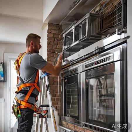 集成灶安装需墙稳