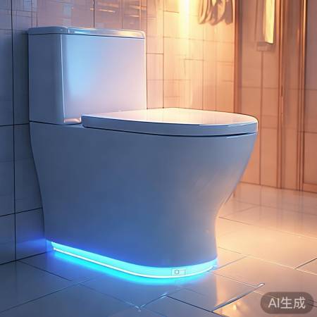智能马桶座圈加热，冬天暖意足