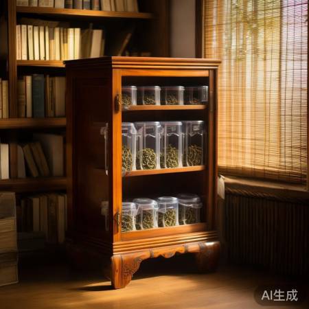 干燥通风处密封储茶