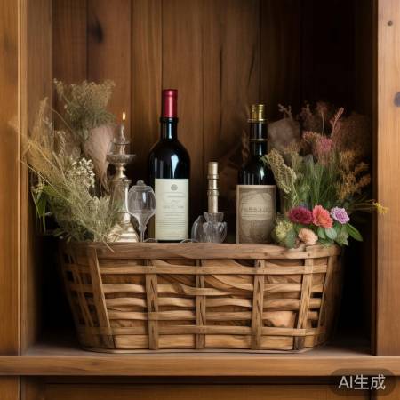 红酒柜篮子：巧藏美酒的秘密空间