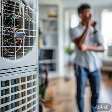 空调故障,联系维修