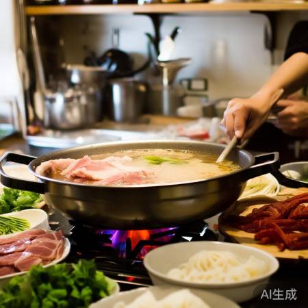 火锅火候慢炖才鲜美