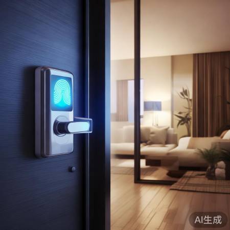 亚太天能指纹锁，安全守护墙